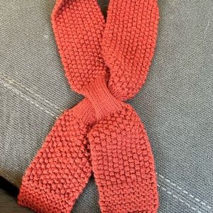 hand knitted scarf!